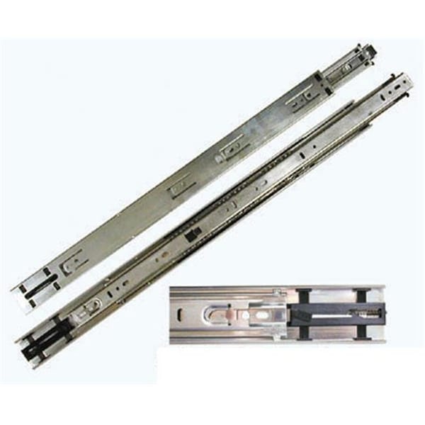 Knape & Vogt Knape & Vogt Kv8417 B20 20 In. Self-Closing 100 Lb. Full Extension Drawer Slide - Anochrome KV8417 B20 - main